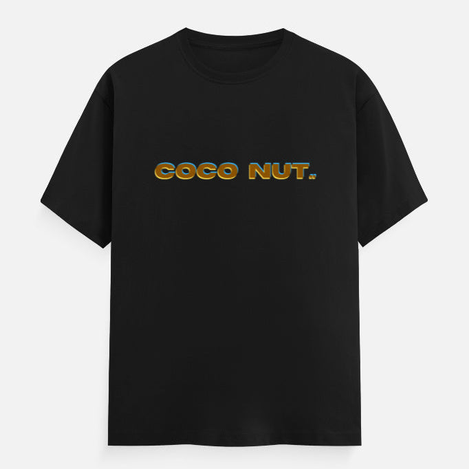 Fruit meme T-Shirt, Black Coconut